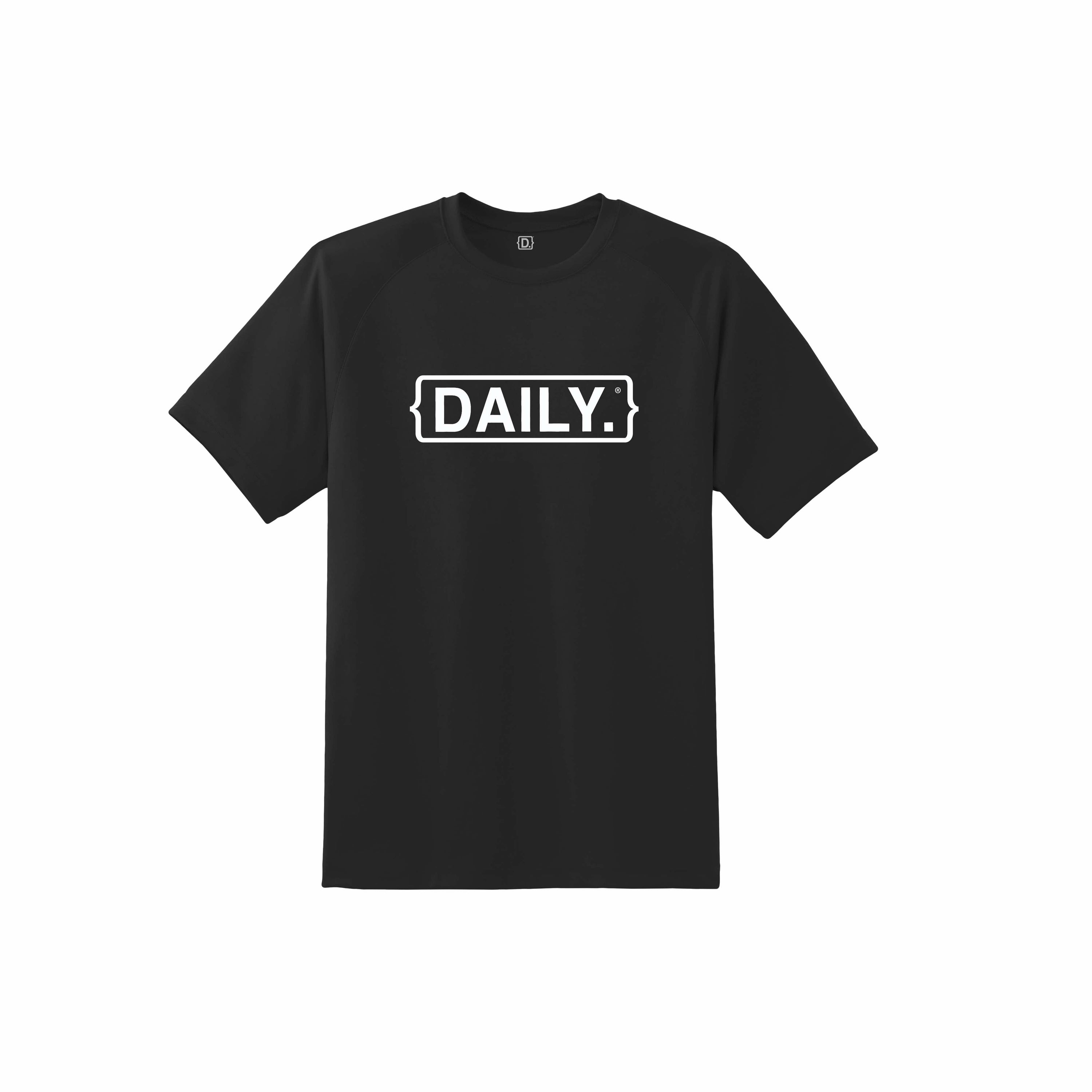 Daily. Tee (Black)